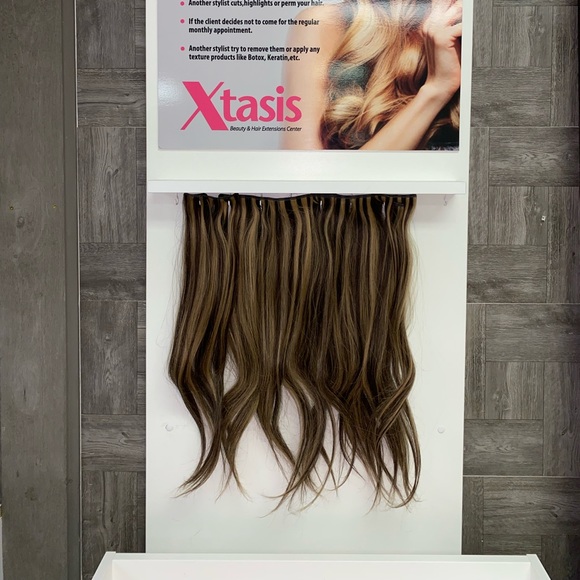 Highlights #2/7.1 Clip In Hair Extensions 7 pieces - Picture 2 of 3